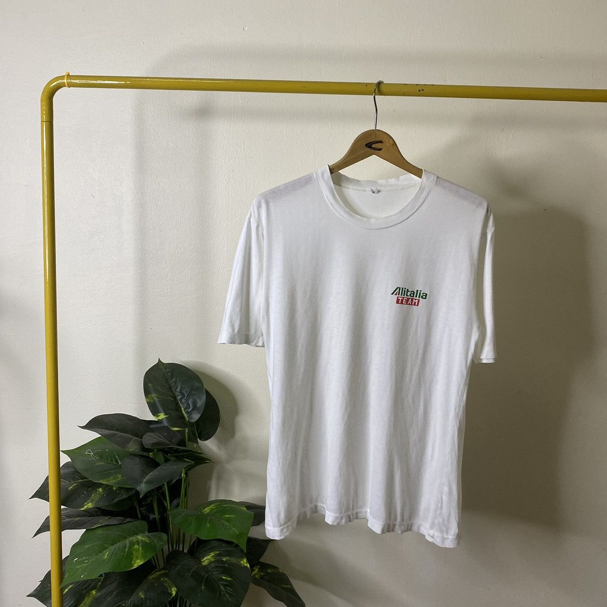 Formula 1 Vintage 1990s Alitalia Team Racing F1 Grand Prix Racing Team Size US M / EU 48-50 / 2 - 5 Thumbnail