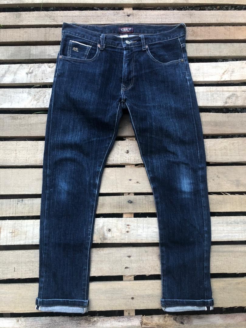 RRL Ralph Lauren RRL Ralph Lauren Selvedge Denim Jeans Slim Fit Size US 32 / EU 48 - 1 Thumbnail