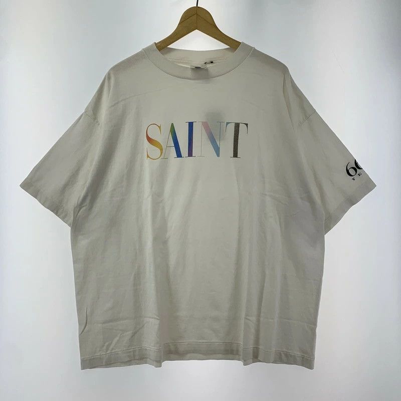 Saint Michael Rainbow Logo Print T-Shirt Size US XL / EU 56 / 4 - 2 Thumbnail