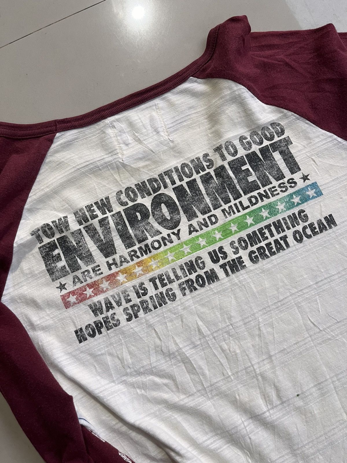 Hysteric Glamour × Japanese Brand JAPANESE Y2K EXPLORE POEM LONGSLEVEE Size US S / EU 44-46 / 1 - 2 Thumbnail