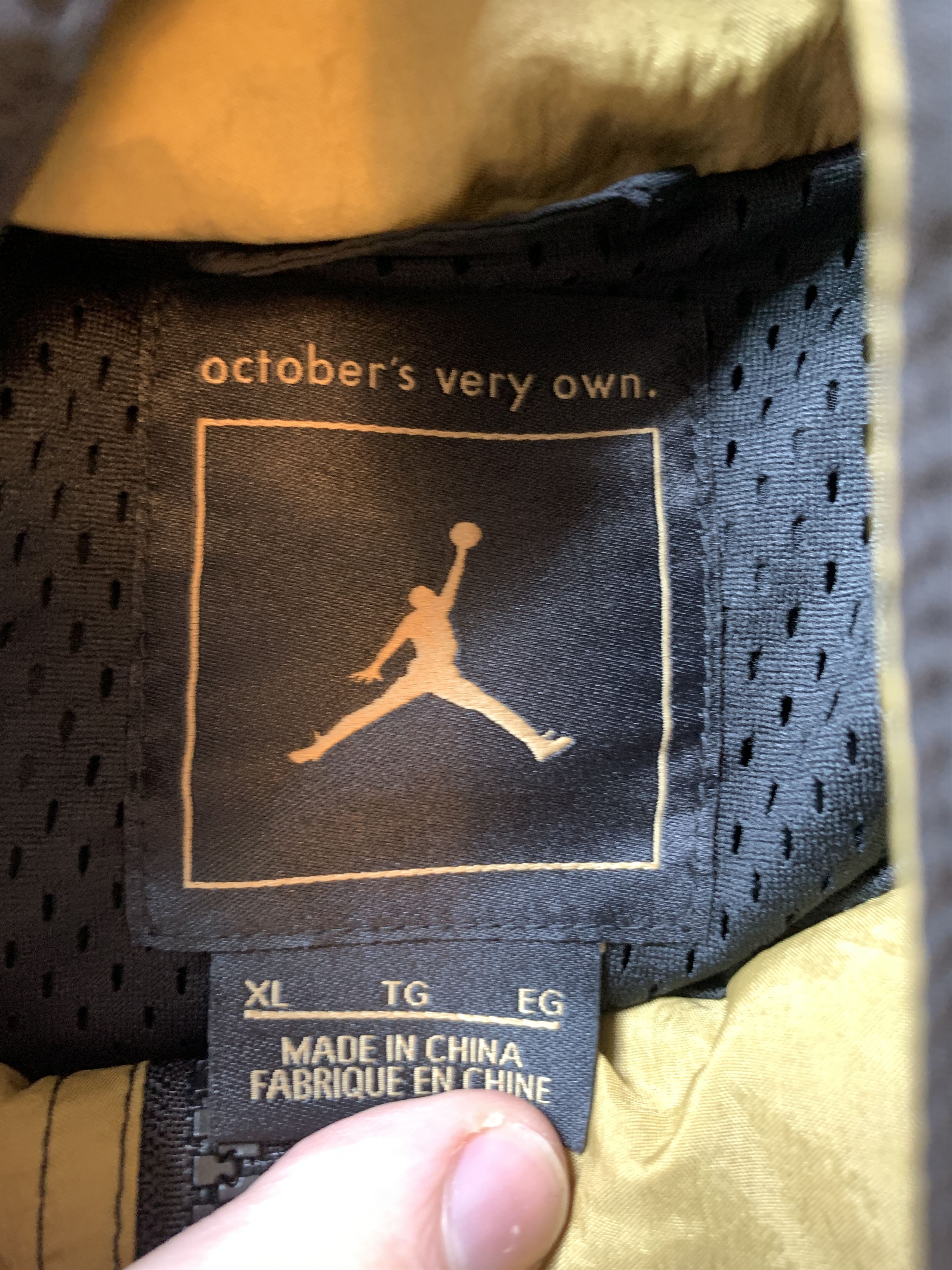 Jordan Brand OVO x Air Jordan x Nike Flight Track Jacket Size US XL / EU 56 / 4 - 20 Thumbnail