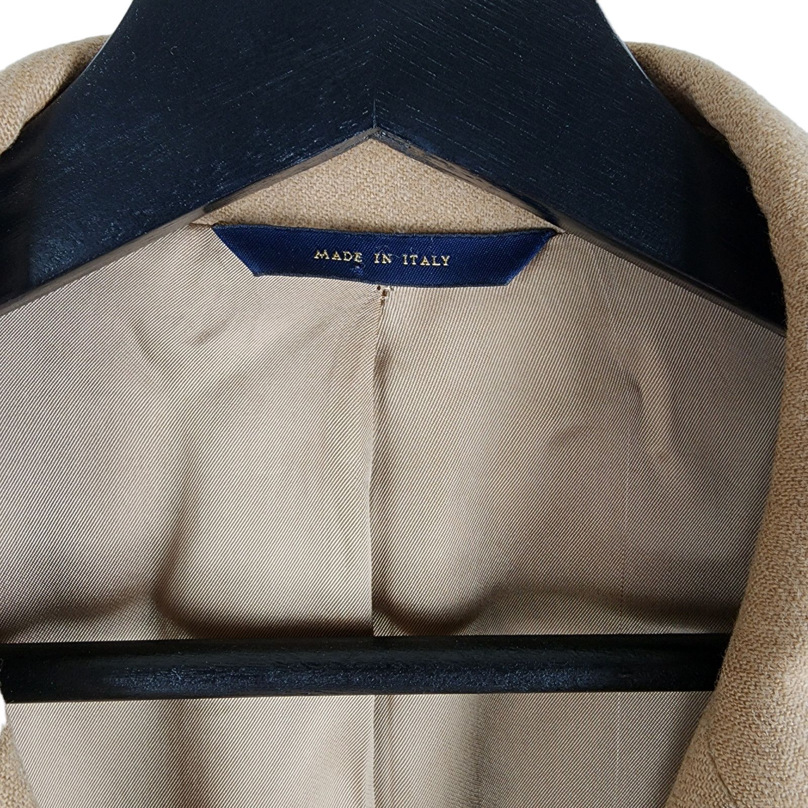 Brooks Brothers Brooks Brothers Italian Camel Hair Two Button Blazer Beige Size 46R - 6 Thumbnail