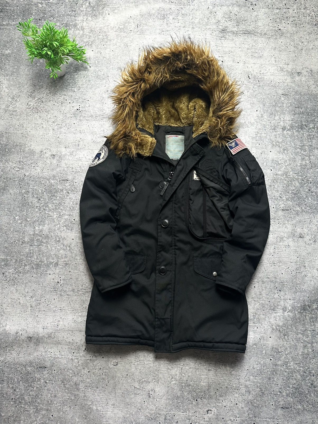 Alpha Industries Alpha Industries N-3B Parka Winter Cold Weather Polar Jacket Size XS / US 0-2 / IT 36-38 - 1 Thumbnail