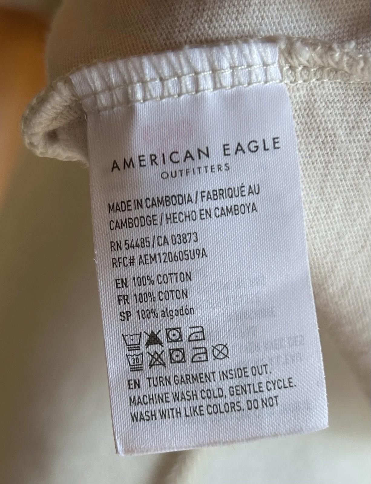 American Eagle Outfitters American Eagle Throwback M Crop Tank Good Times Ahead Boho Size M / US 6-8 / IT 42-44 - 2 Thumbnail