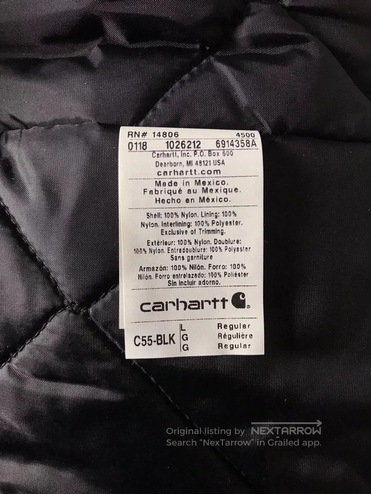 Carhartt Carhartt C55 Yukon Work Jacket. Size US L / EU 52-54 / 3 - 9 Thumbnail