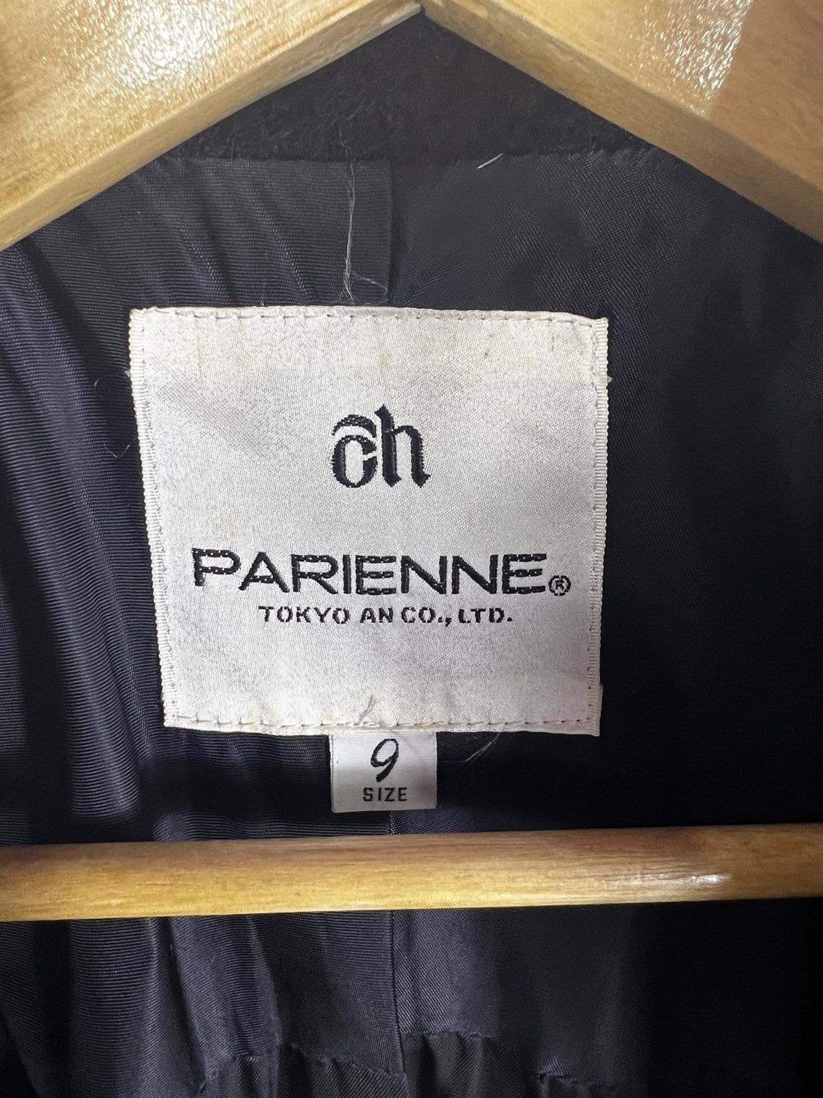 Japanese Brand 🔥PARIENNE TOKYO AN CO. Leather piping line gothic style Size S / US 4 / IT 40 - 8 Thumbnail