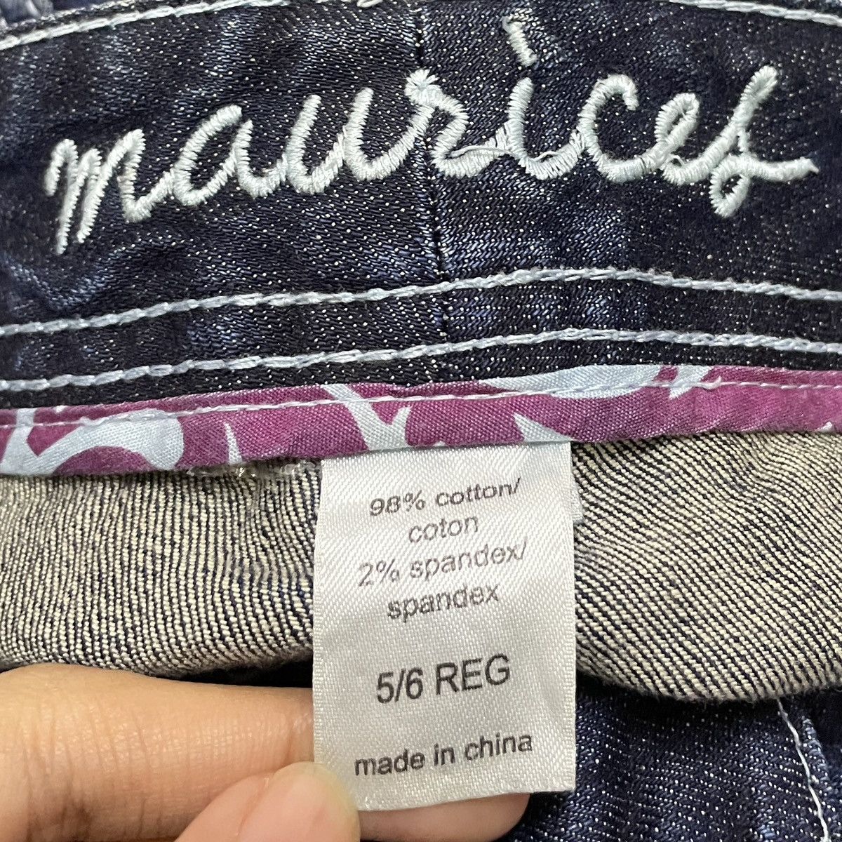 If Six Was Nine × Japanese Brand × Vintage Very Rare Vintage Japanese Brand Maurices Flared Jeans 2000s Size US 31 - 10 Thumbnail