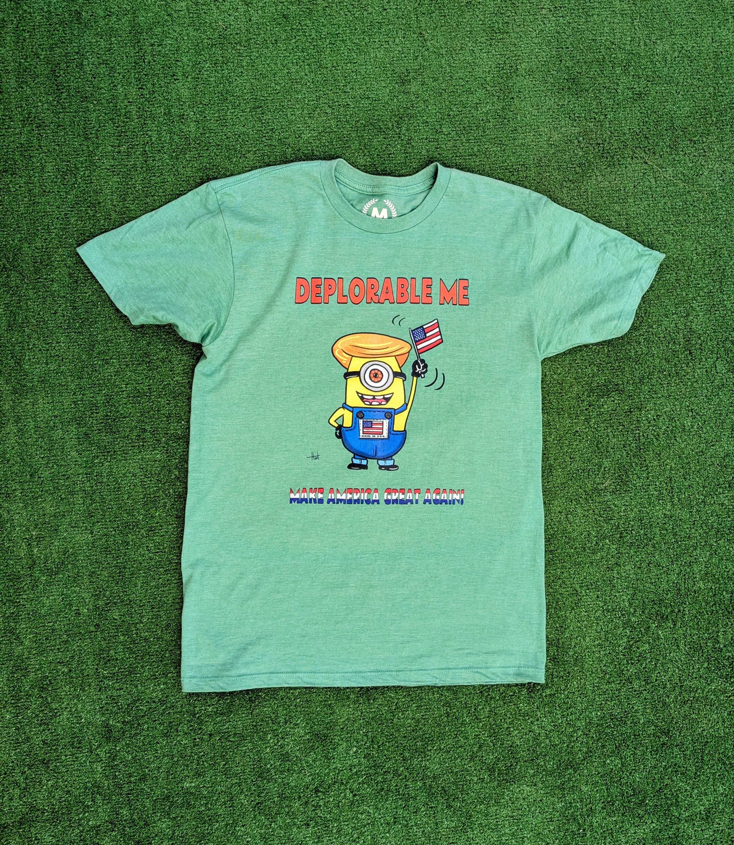 Donald Trump Trump Minions Make America Great Again Deplorables Shirt Size US M / EU 48-50 / 2 - 2 Thumbnail