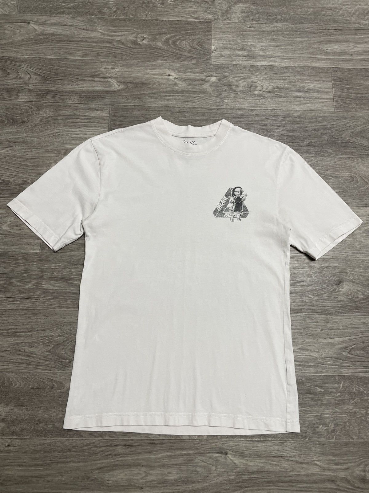 Palace Palace U-Figure Tri-Ferg White T-Shirt Size US S / EU 44-46 / 1 - 2 Thumbnail