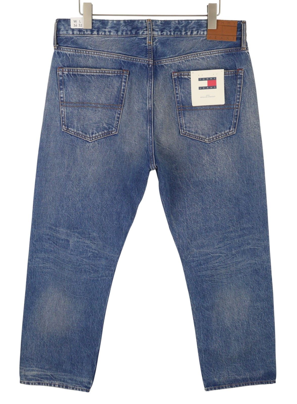 Tommy Hilfiger OTIS W36/L32 Blue Faded Regular Straight Jeans 87466 Size US 36 / EU 52 - 2 Thumbnail