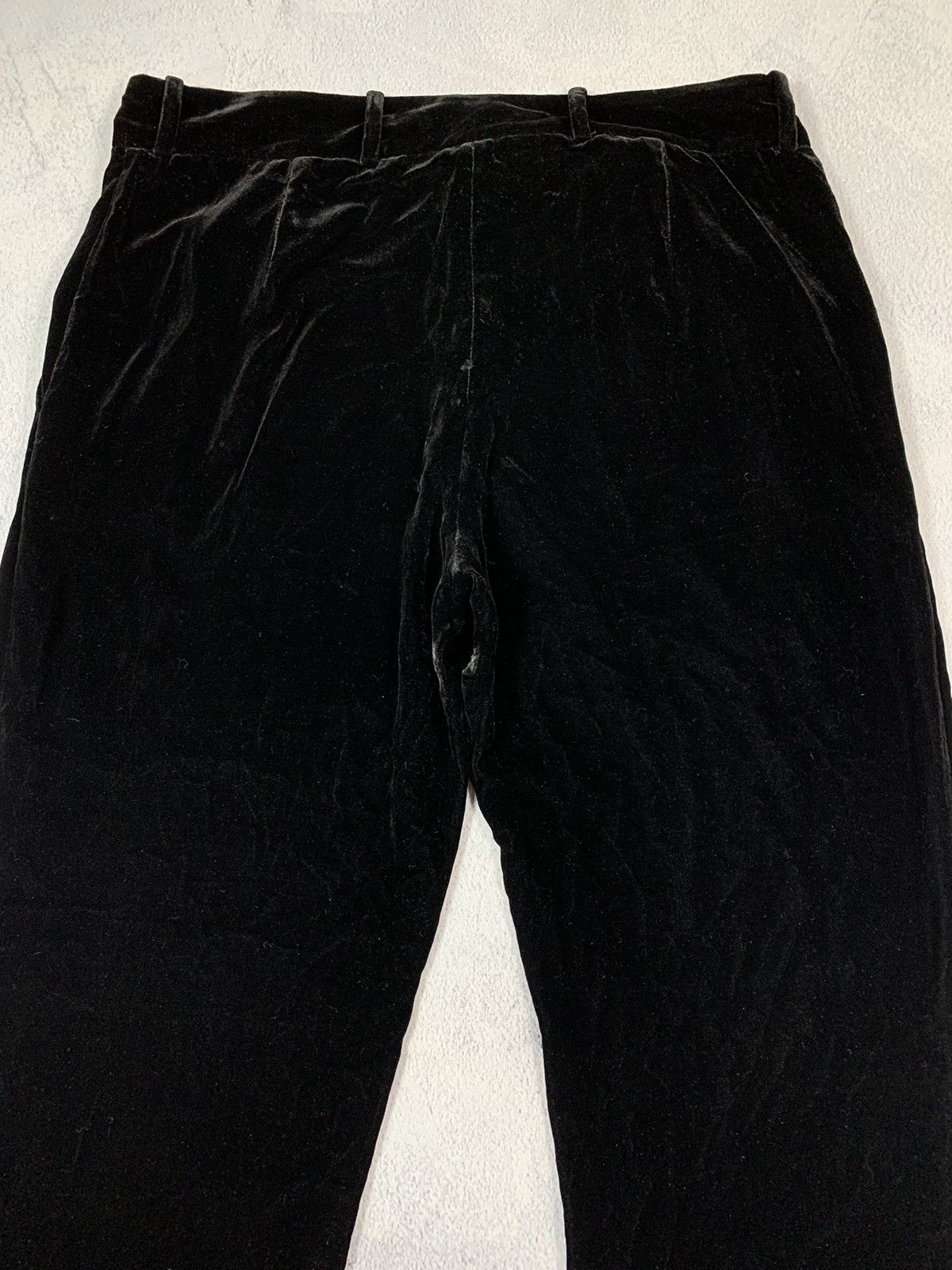Vintage Vintage Y2K Diane Von Fustenberg velour trousers size 30 Size 30" / US 8 / IT 44 - 7 Thumbnail