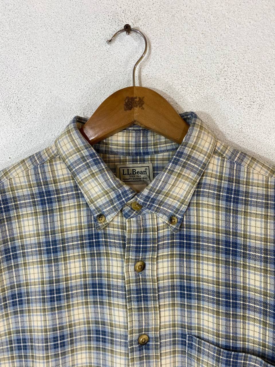 L.L. Bean vintage ll bean flannel shirt nice design Size US L / EU 52-54 / 3 - 2 Thumbnail