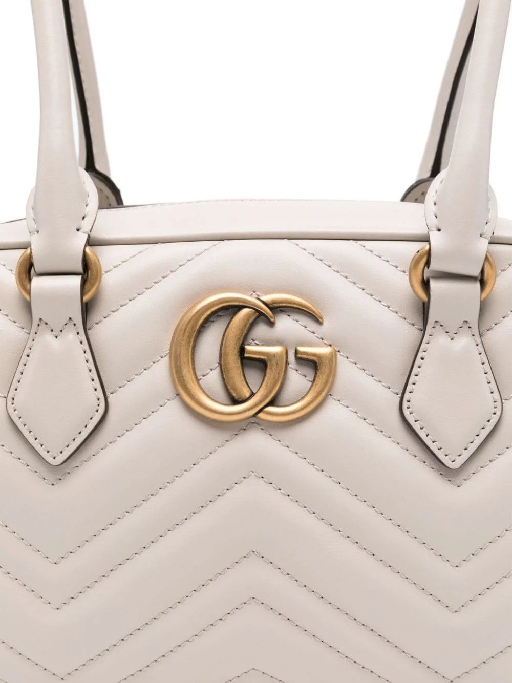 Gucci o1la5ras0526 Size: OS / Small GG Marmont Shoulder Bag Grey Size ONE SIZE - 4 Thumbnail