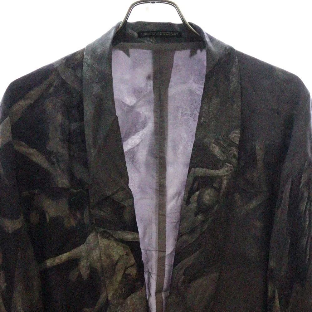 Yohji Yamamoto YOHJI YAMAMOTO POUR HOMME/24SS SHAWL HELL PRINT DRESS Size US L / EU 52-54 / 3 - 3 Thumbnail