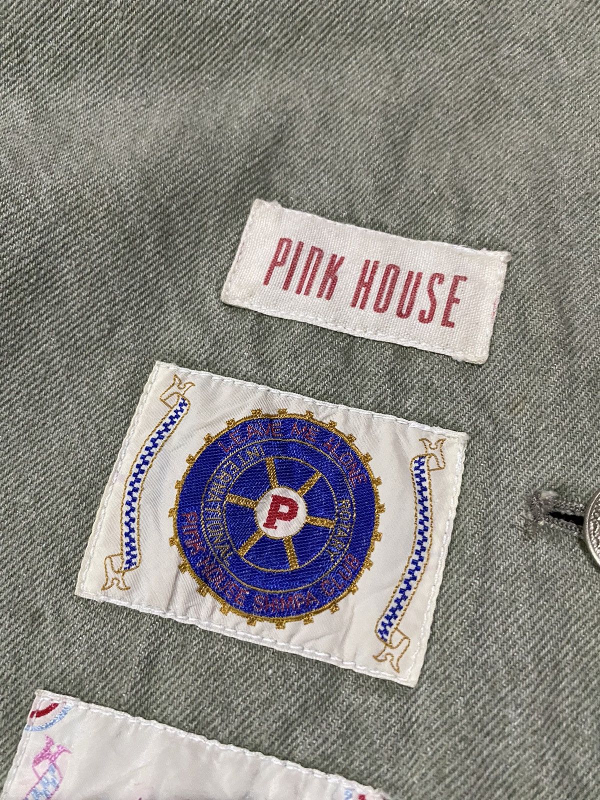 Japanese Brand × Pink House Vintage Pink House Patch Reversible Jacket Size US S / EU 44-46 / 1 - 8 Thumbnail