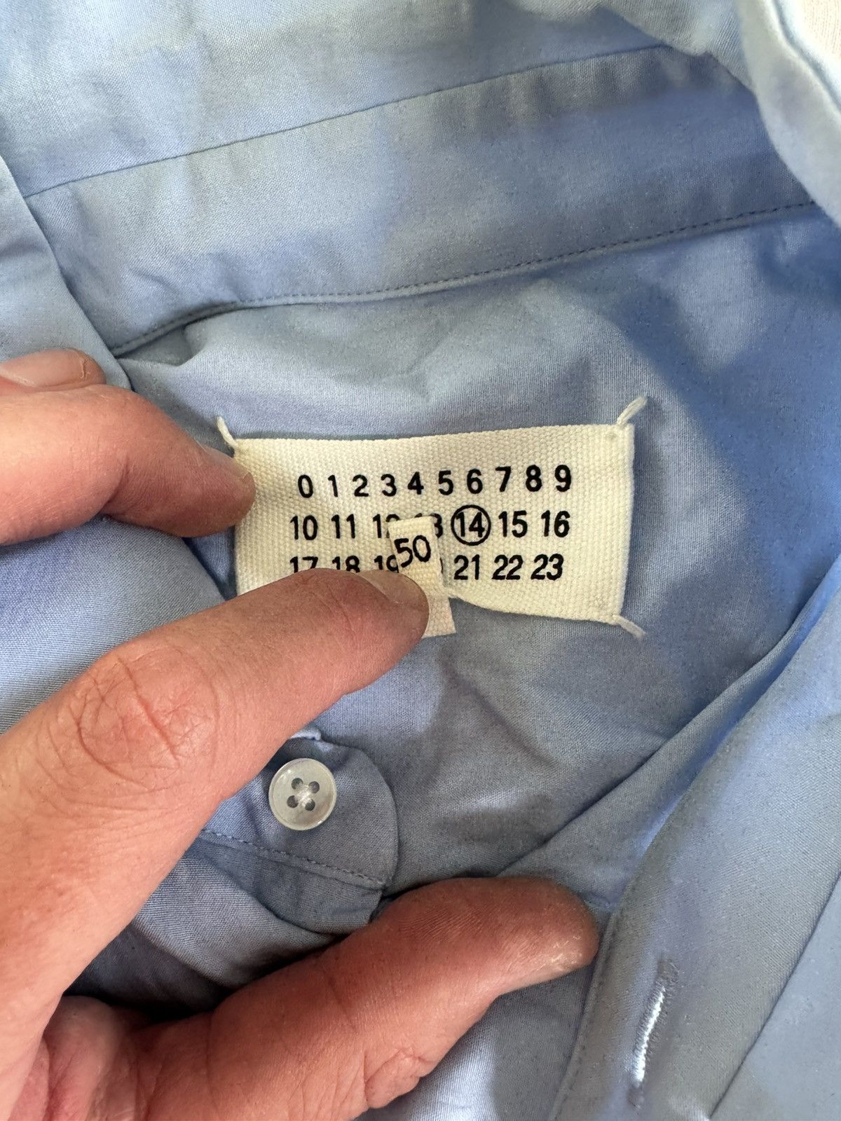 Maison Margiela Maison Margiela Men’s Shirt (50) (Slim Fit) Size US M / EU 48-50 / 2 - 3 Thumbnail
