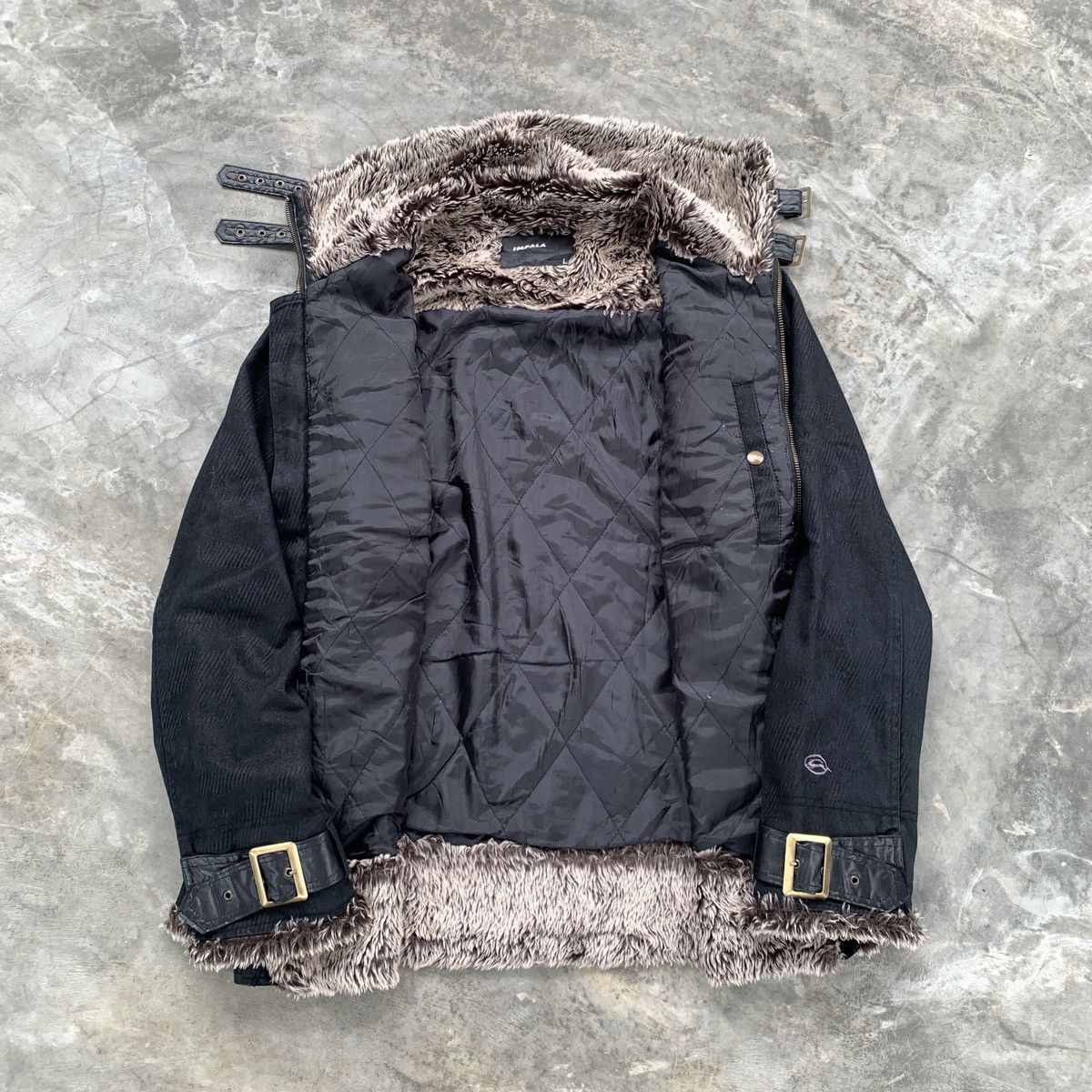 Japanese Brand 2000s Impala Fur Bondage ifsix LGB Style Jacket Size US L / EU 52-54 / 3 - 8 Thumbnail
