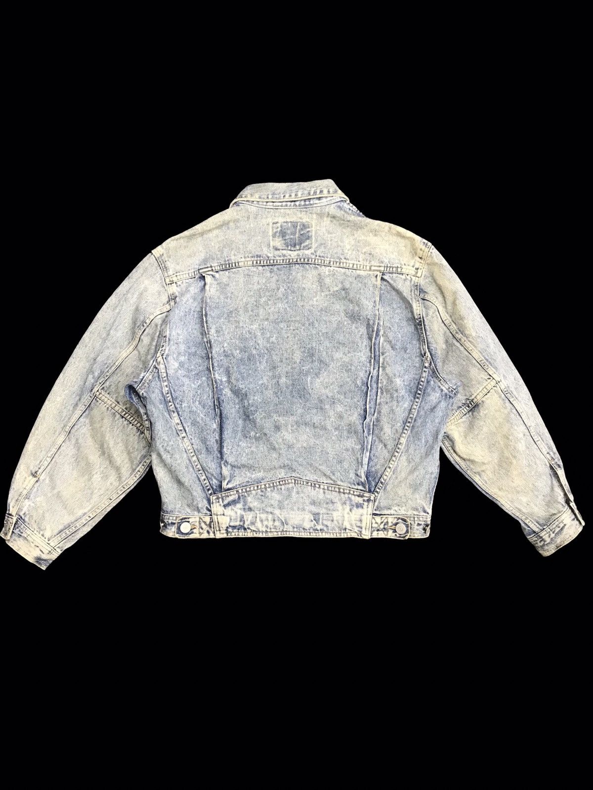 Edwin Vintage EDWIN Over Size Dirty Trucker Jacket Size US M / EU 48-50 / 2 - 6 Thumbnail