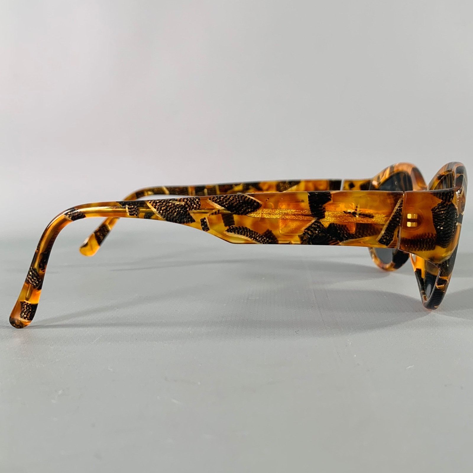 Carolina Herrera CAROLINA HERRERA Brown Beige Tortoiseshell Acetate Frames Size ONE SIZE - 2 Thumbnail
