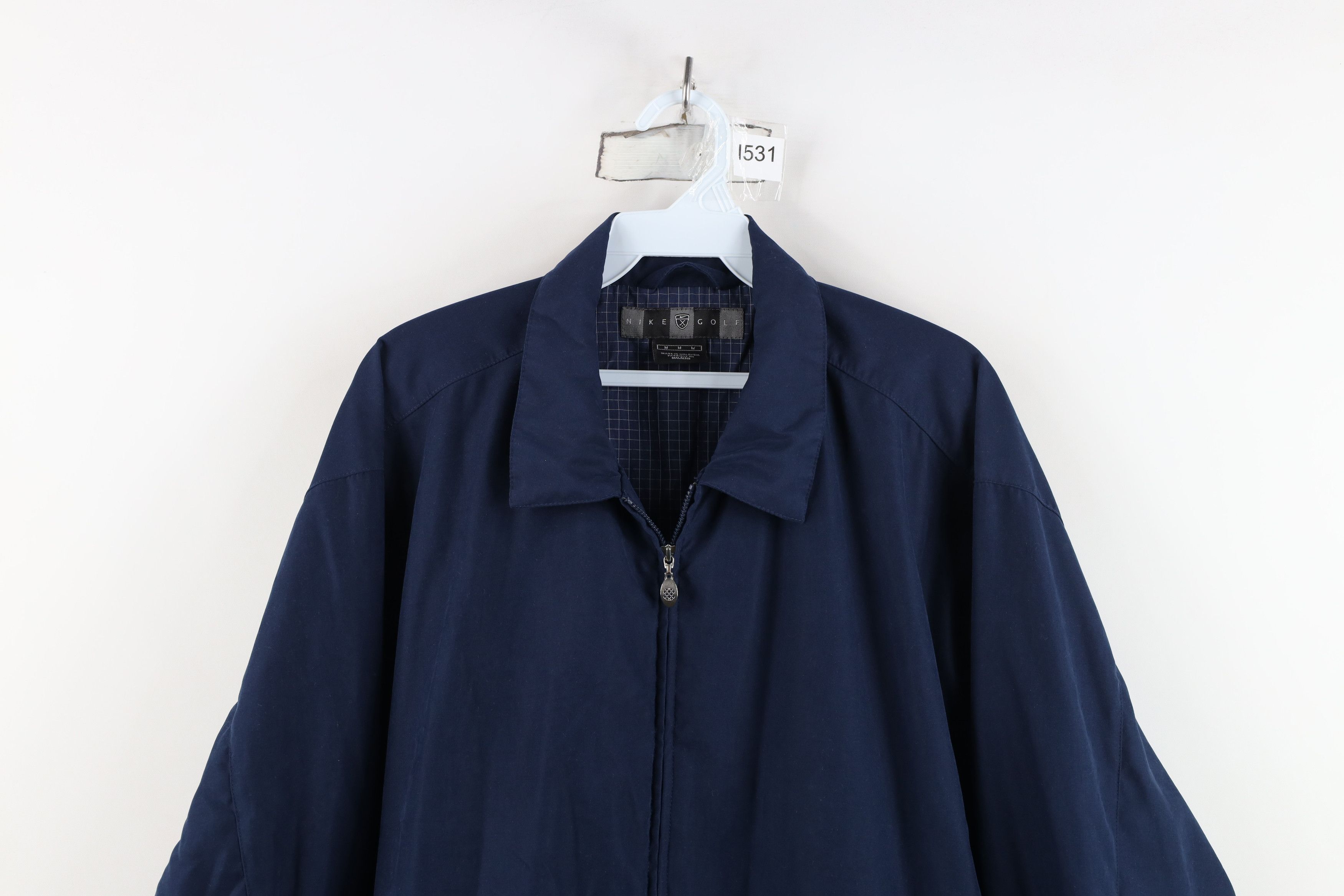 Nike Vintage Nike Golf Scott Mini Swoosh Microfiber Bomber Jacket Size US M / EU 48-50 / 2 - 2 Thumbnail