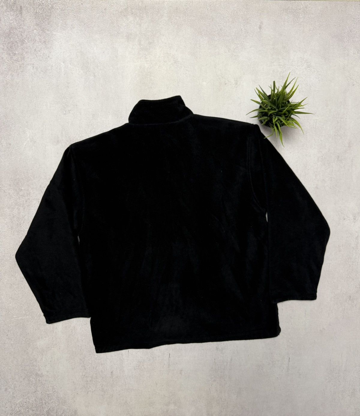 Lonsdale × Vintage Vintage Lonsdale Jacket Nylon / Fleece Black Baggy Mens 90s Size US XXL / EU 58 / 5 - 8 Thumbnail