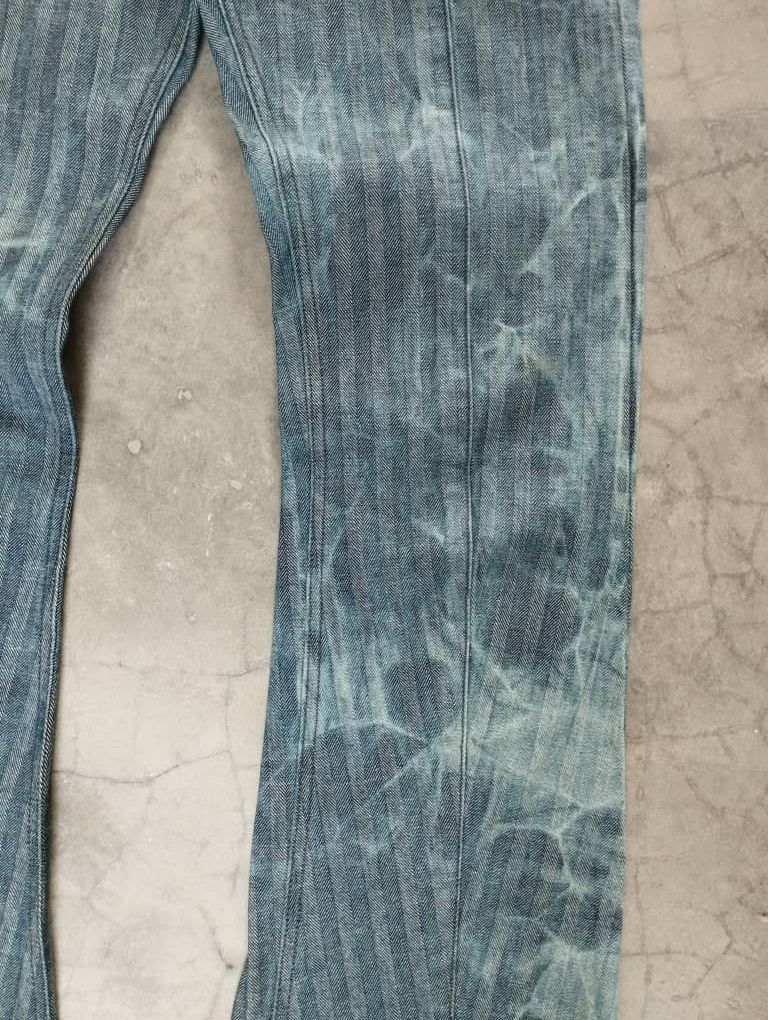 Tornado Mart Flare Jeans Made In Japan Rupert Edge Lightning Wash Jeans Size US 29 - 4 Thumbnail