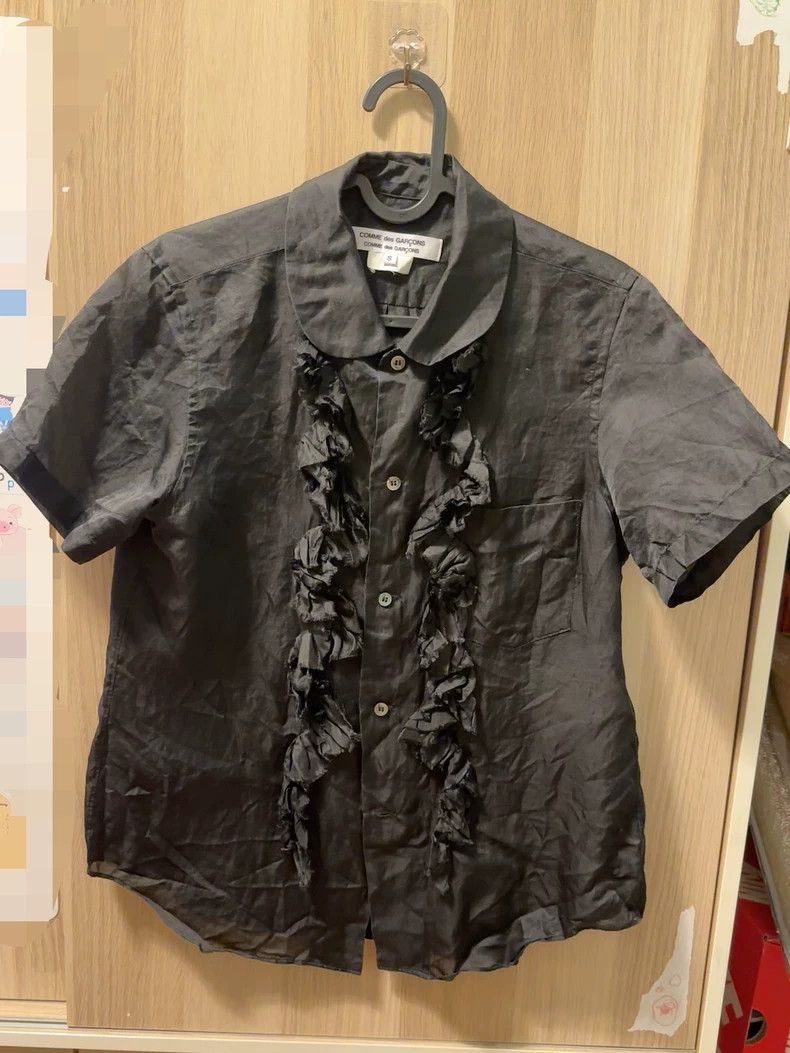 Comme des Garcons comme des garcons Silk organza short sleeved shirt 2503-Nex Size S / US 4 / IT 40 - 2 Thumbnail