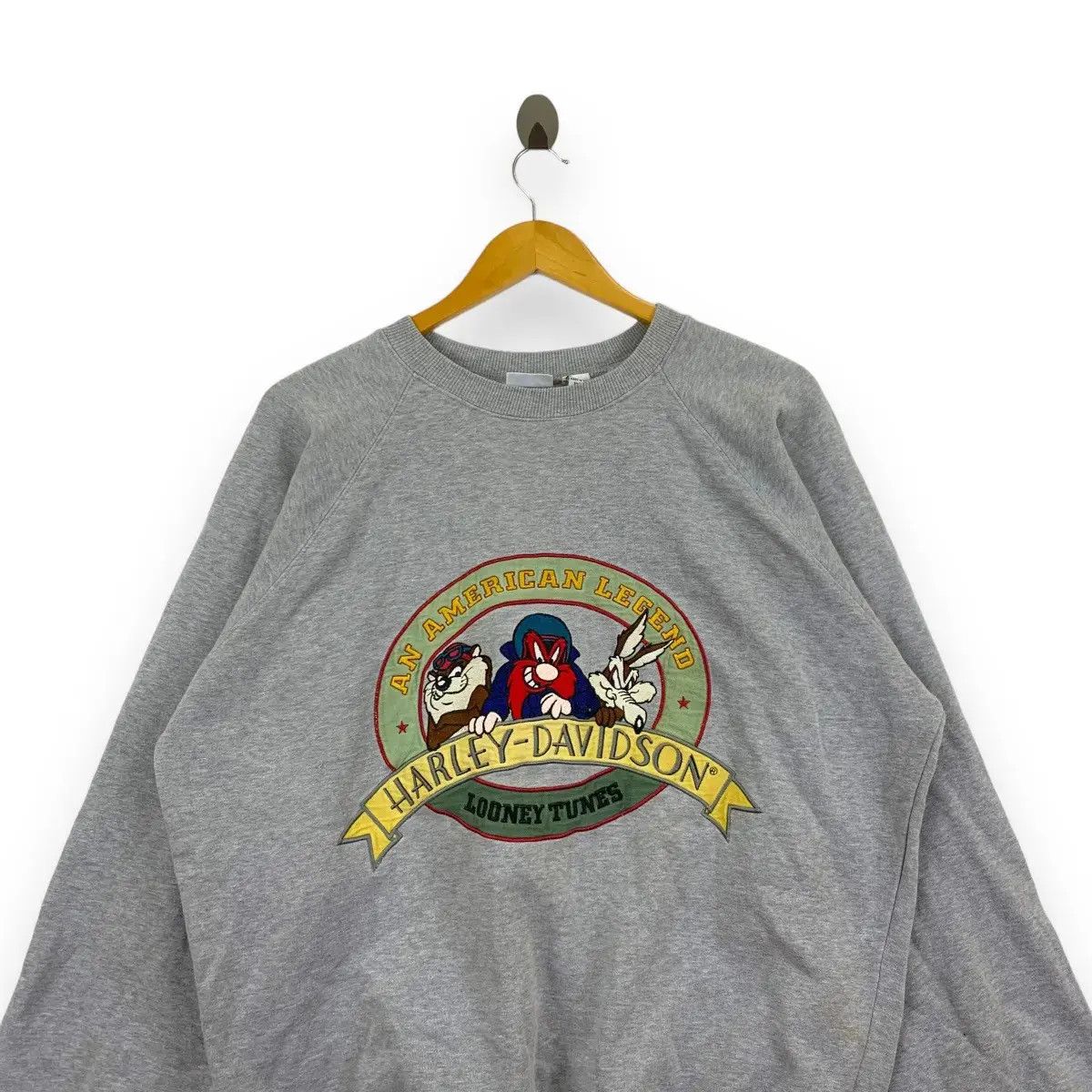 Harley Davidson Vintage HARLEY DAVIDSON x LOONEY TUNES American Size US L / EU 52-54 / 3 - 2 Thumbnail