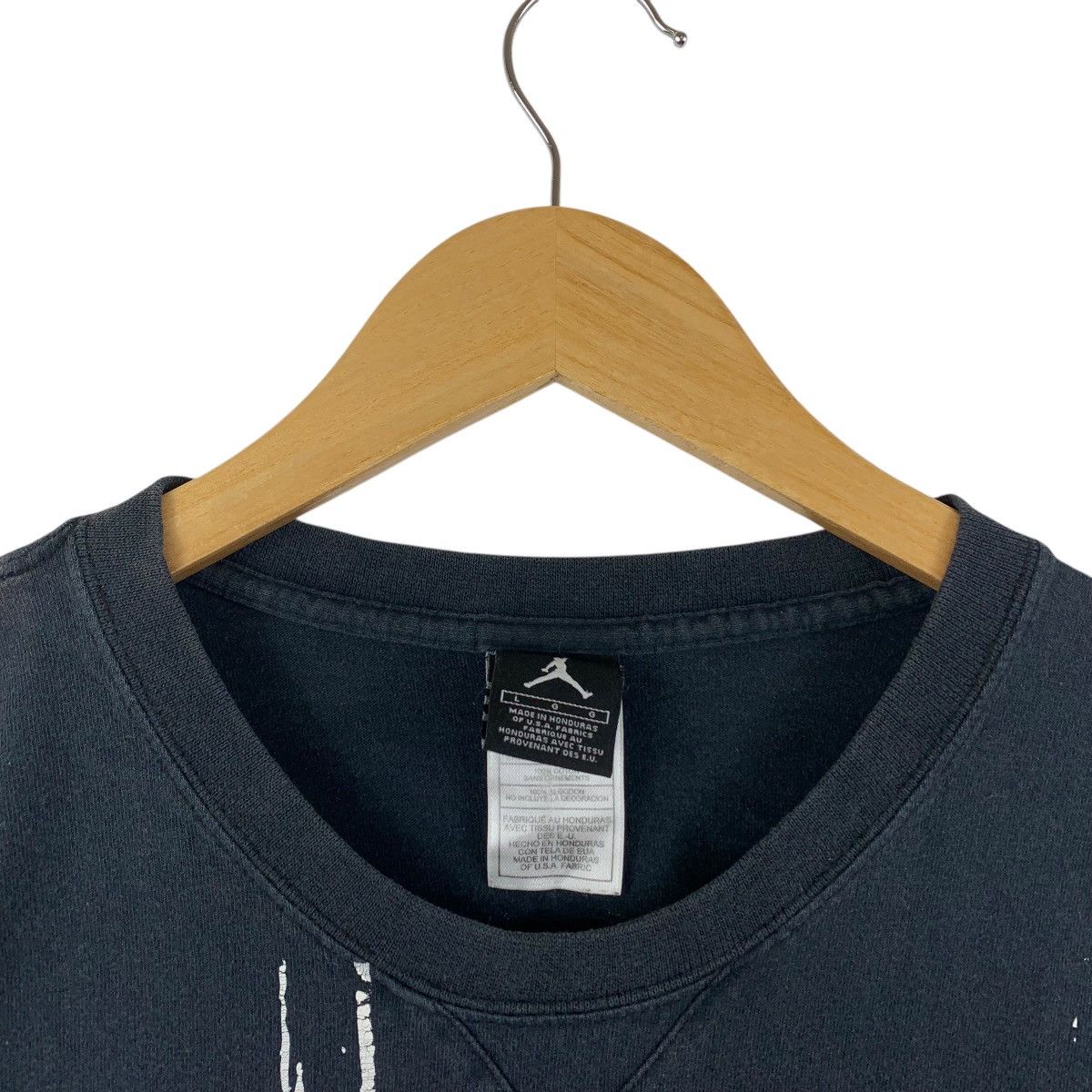 Nike × Vintage Vintage NIKE Air jordan big logo dunk printed tee Size US L / EU 52-54 / 3 - 5 Thumbnail