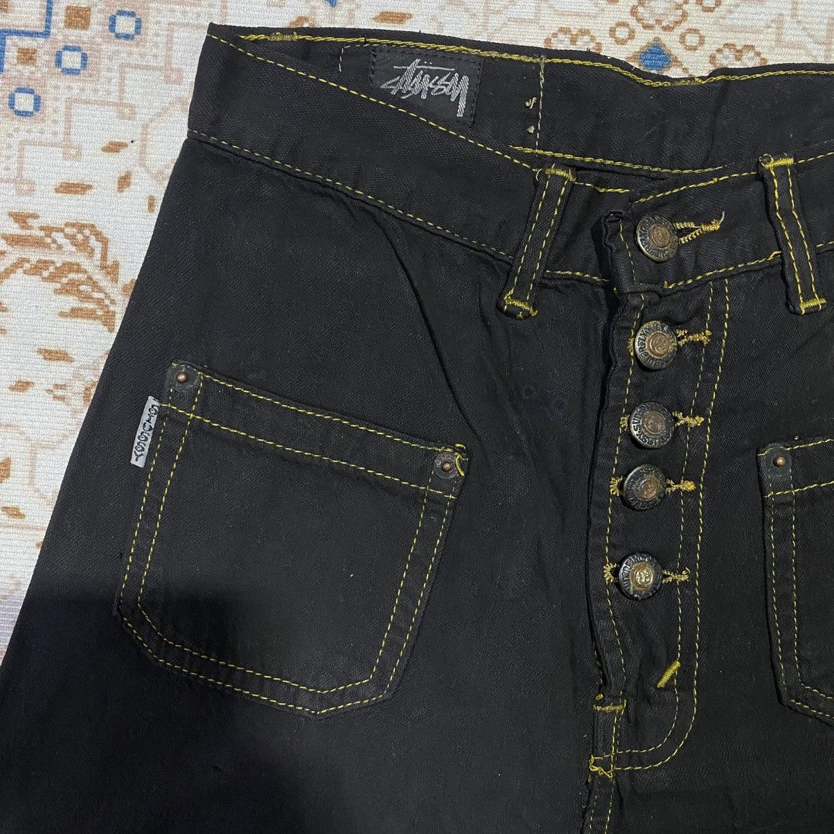 Stussy × Vintage Stussy Mom Jeans Pants Size 26" / US 2 / IT 38 - 5 Thumbnail