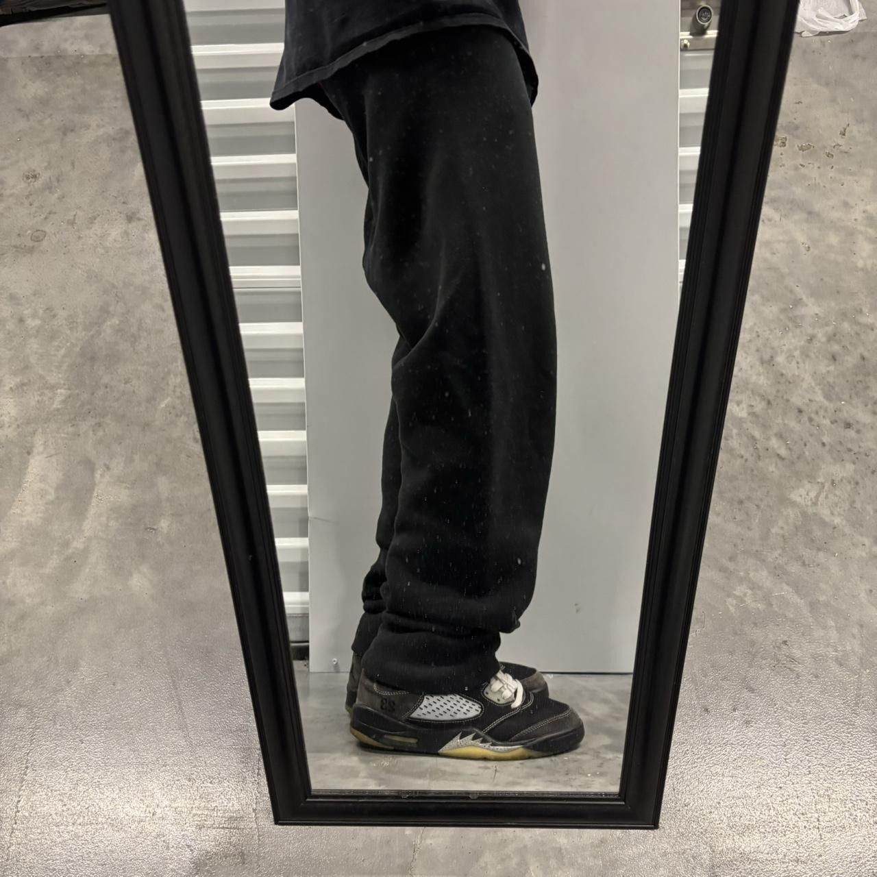 Russell Athletic × Vintage Crazy Vintage 90s Black Russell Made In USA Essential Sweatpants! Size US 30 / EU 46 - 2 Thumbnail