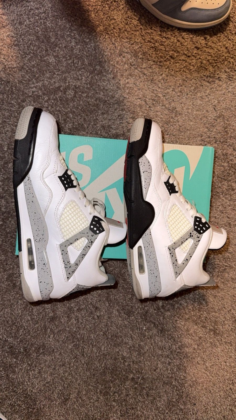 Jordan Brand Jordan 4 white cement - 2016 Size US 9 / EU 42 - 4 Thumbnail