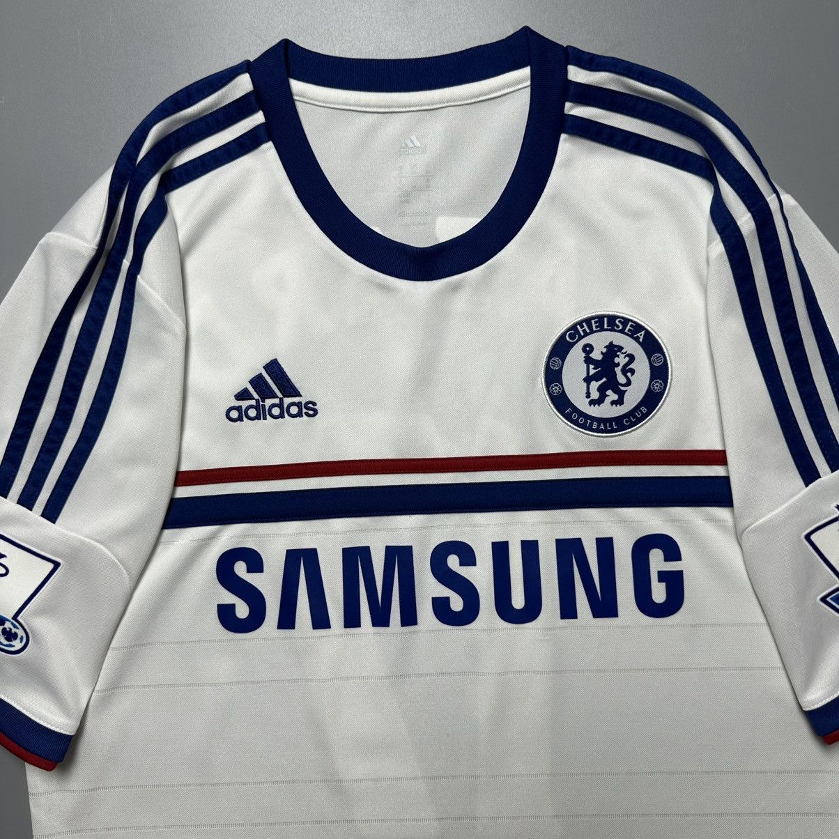 Vintage CHELSEA ADIDAS 2013/2014 FOOTBALL AWAY JERSEY #17 HAZARD Size US M / EU 48-50 / 2 - 4 Thumbnail