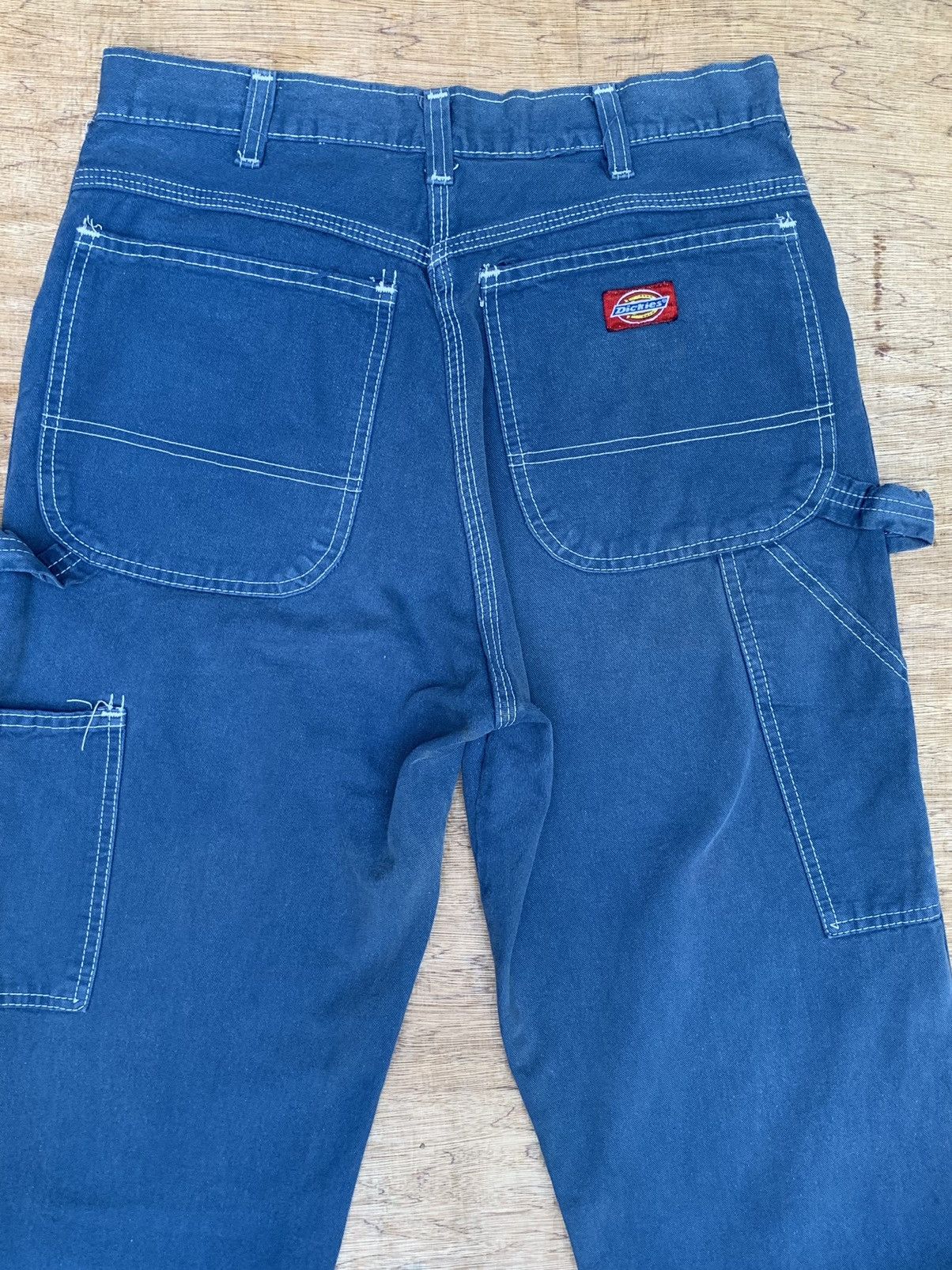 Dickies × Vintage Rare Vintage 70s-80s Dickies Talon42 Zipper Carpenter Pants Size US 28 / EU 44 - 14 Thumbnail