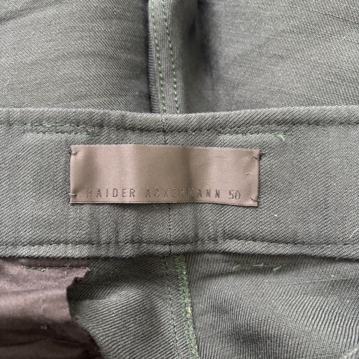 Haider Ackermann Wool Cropped Trouser Size US 34 / EU 50 - 4 Thumbnail