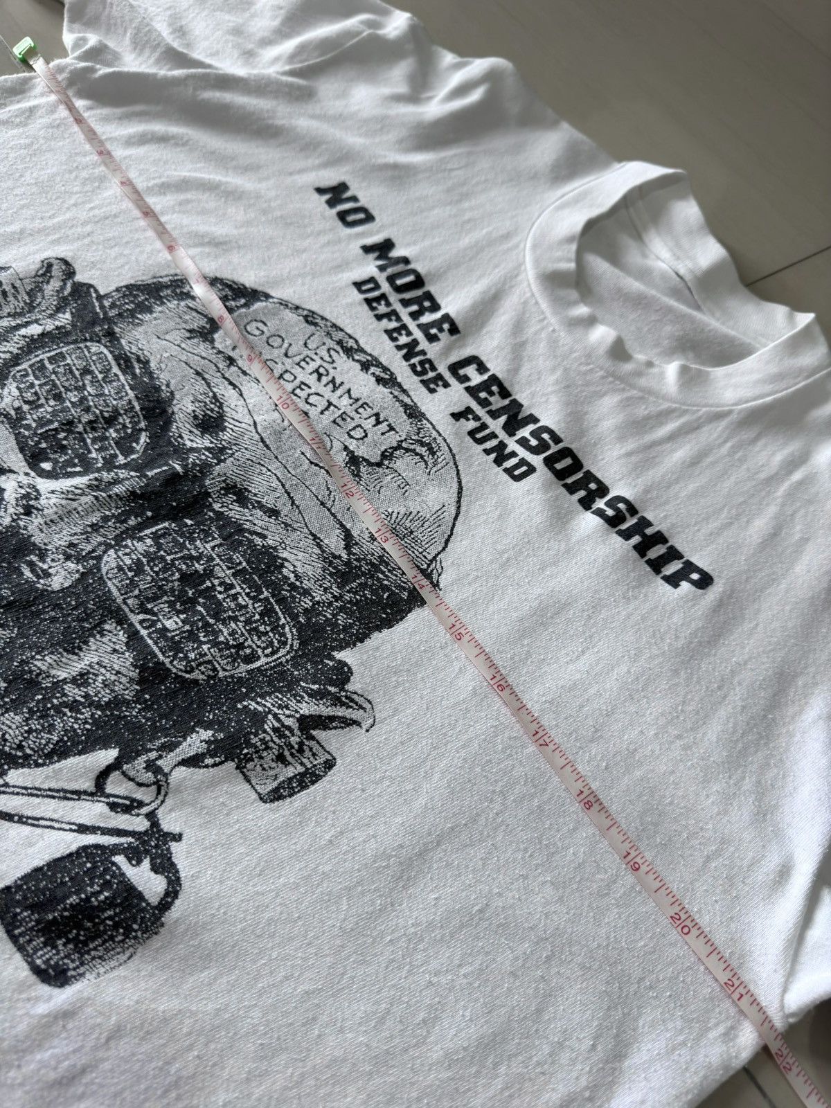 Band Tees No More Censorship Defense Fund Dead Kennedys Stedman Shirt Size US L / EU 52-54 / 3 - 6 Thumbnail