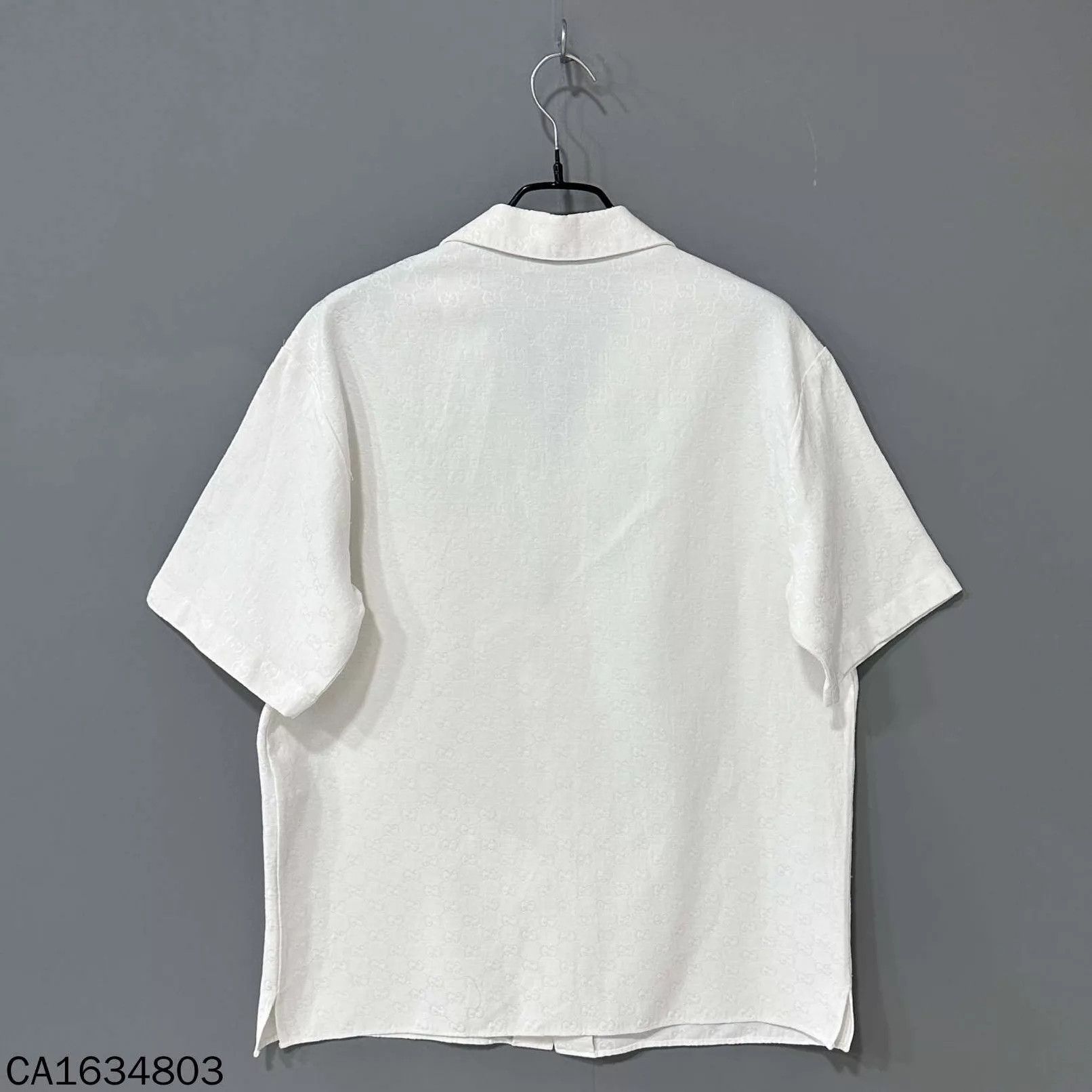 Gucci GUCCI 25 New GG Monogram White SS Shirt 50 Size US M / EU 48-50 / 2 - 3 Thumbnail