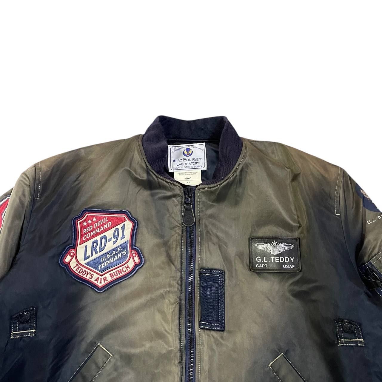 Tedman Vintage Ted Company MA 1 Bomber Jacket USAF Tedman Size US L / EU 52-54 / 3 - 4 Thumbnail