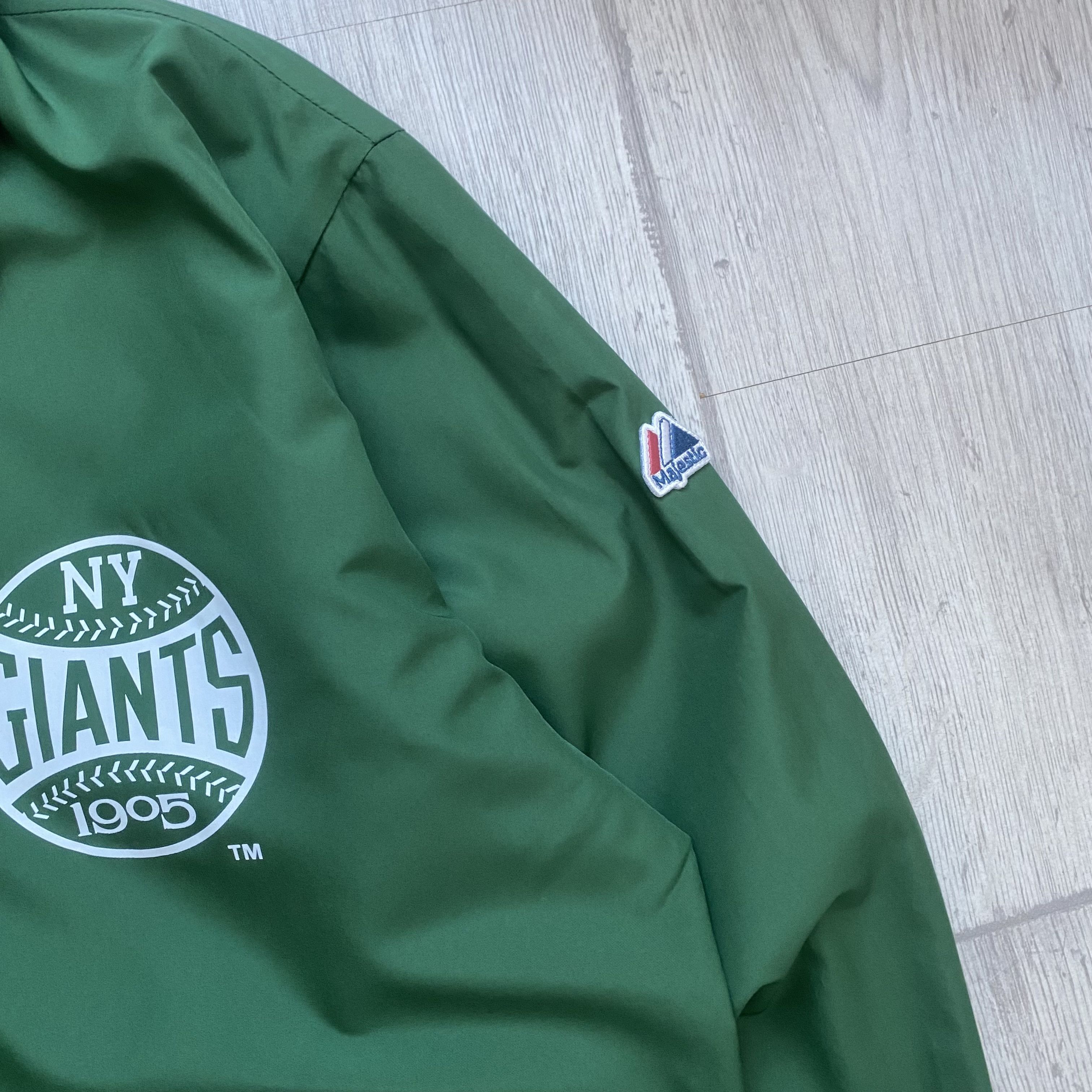 Majestic ⚾️ NFL Majestic New York Giants Windbreaker Coach Jacket Size US XS / EU 42 / 0 - 4 Thumbnail