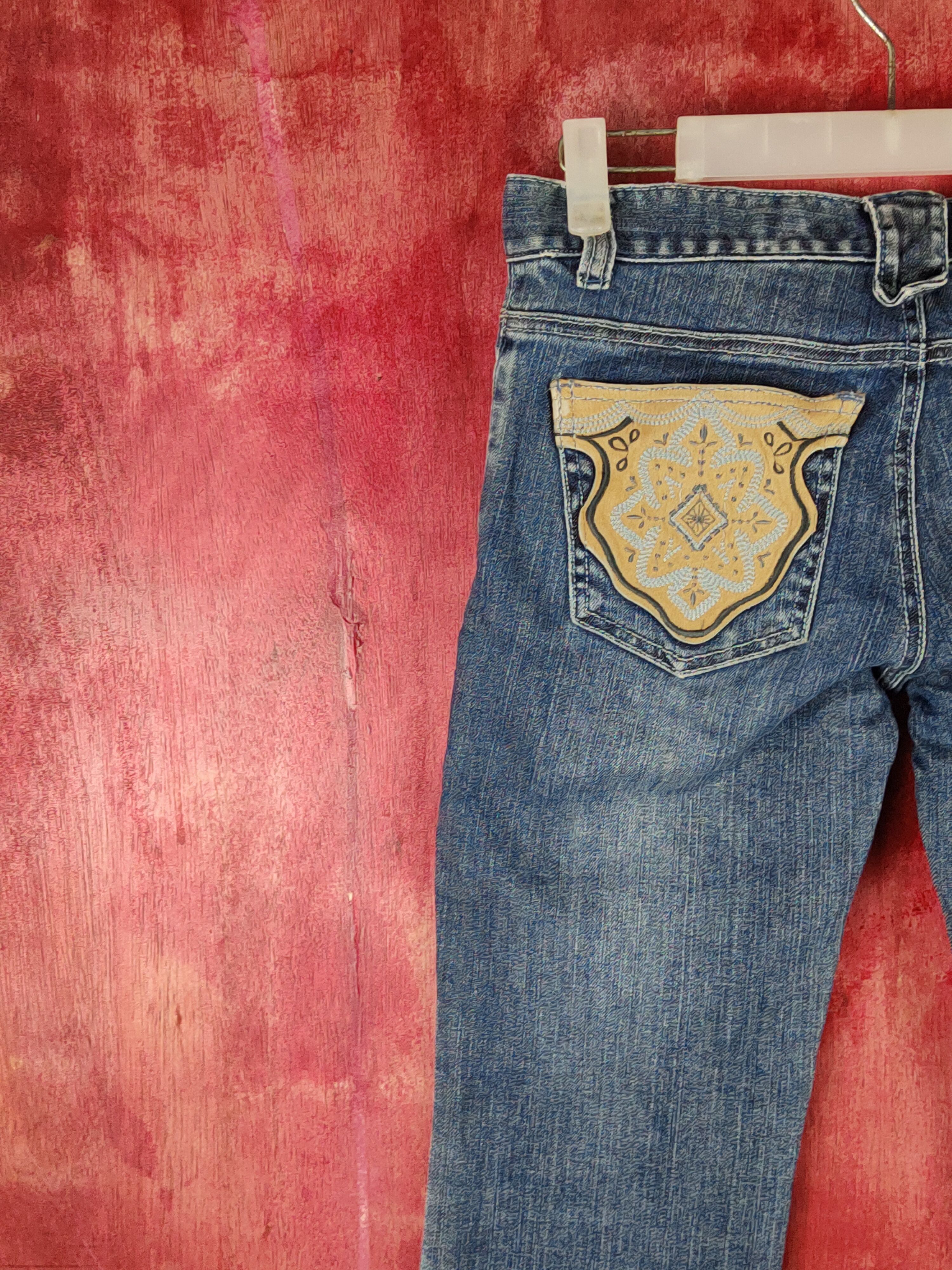 Japanese Brand Sportiff Dark Blue Distressed Multipocket Denim #S1531 Size 27" / US 4 / IT 40 - 3 Thumbnail