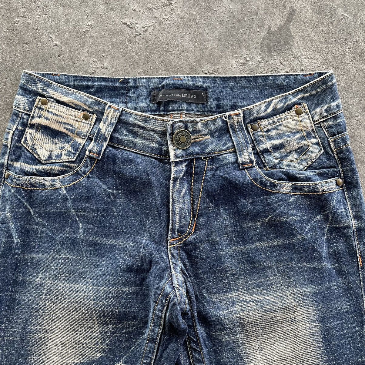 Lolita flare thrashed jeans ifsixwasnine styled