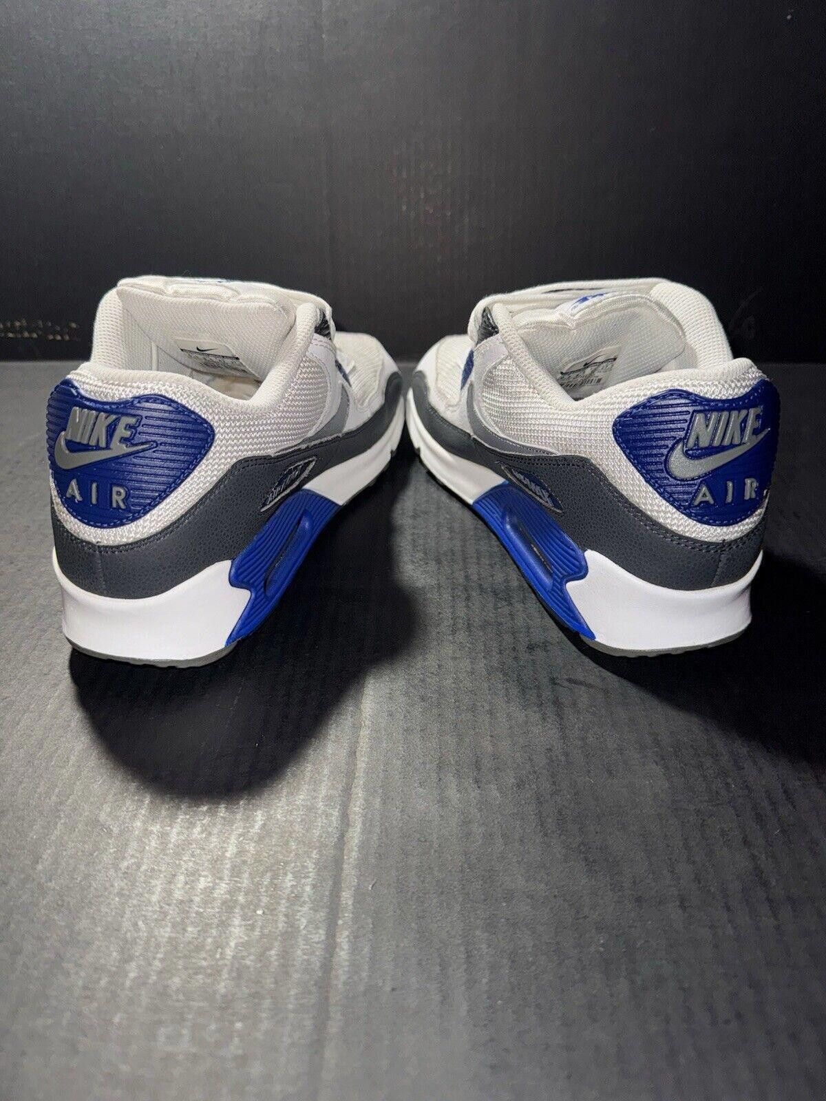 Nike Nike Air Max 90 Essential White Deep Royal 537384-104 Sz 9.5 Size US 9.5 / EU 42-43 - 6 Thumbnail