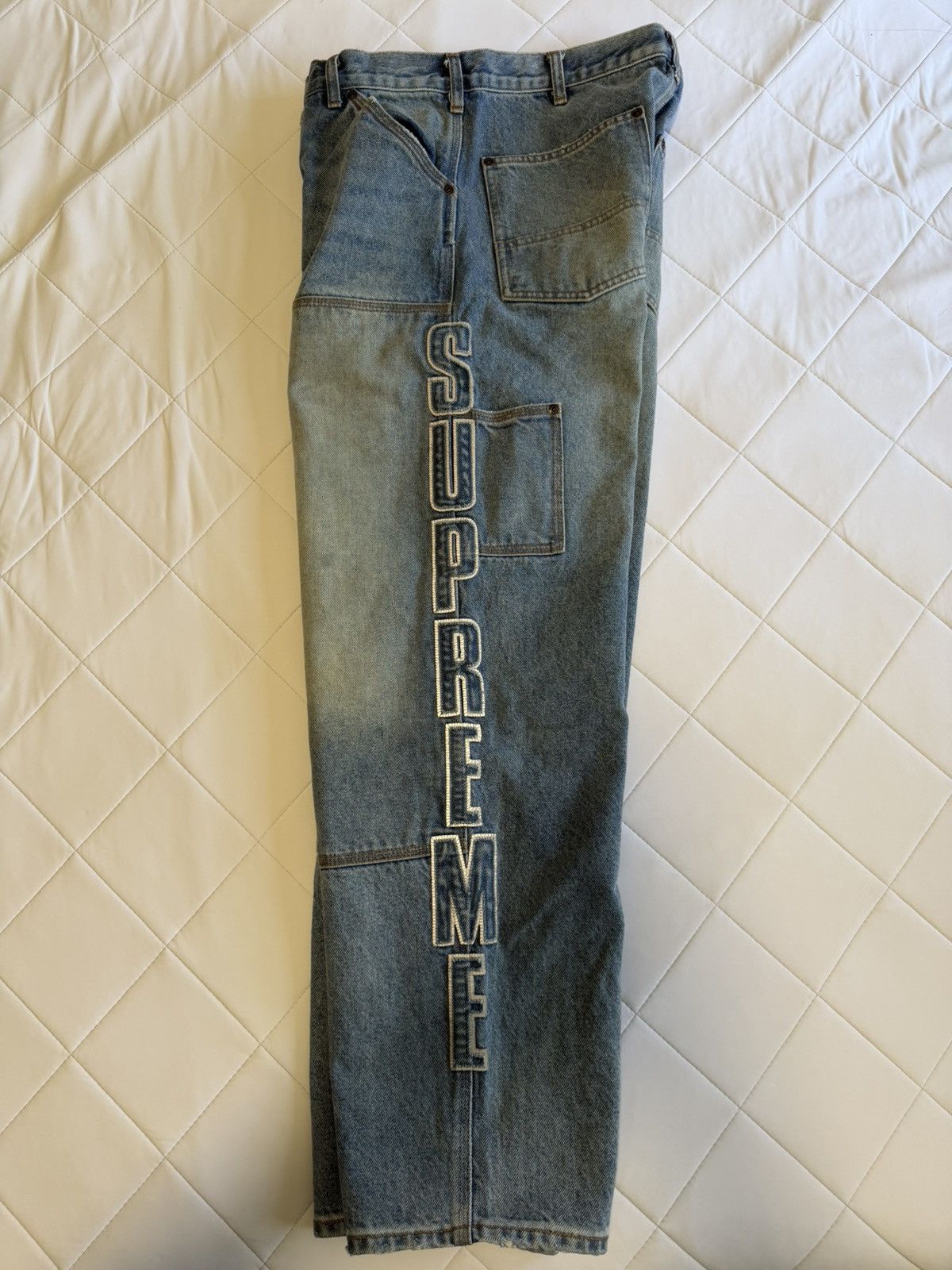 Supreme Supreme Reflective Double Knee Denim Size US 30 / EU 46 - 1 Thumbnail