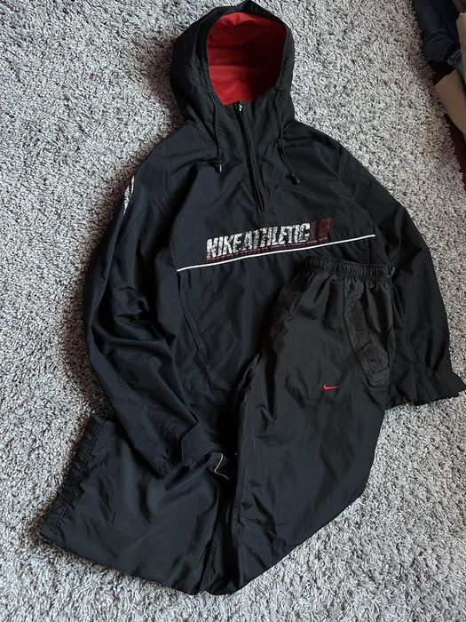 Nike 🦍NIKE ATHLETIC VINTAGE OVERSIZE PANTS+ JACKET TRACKSUIT | Grailed image.