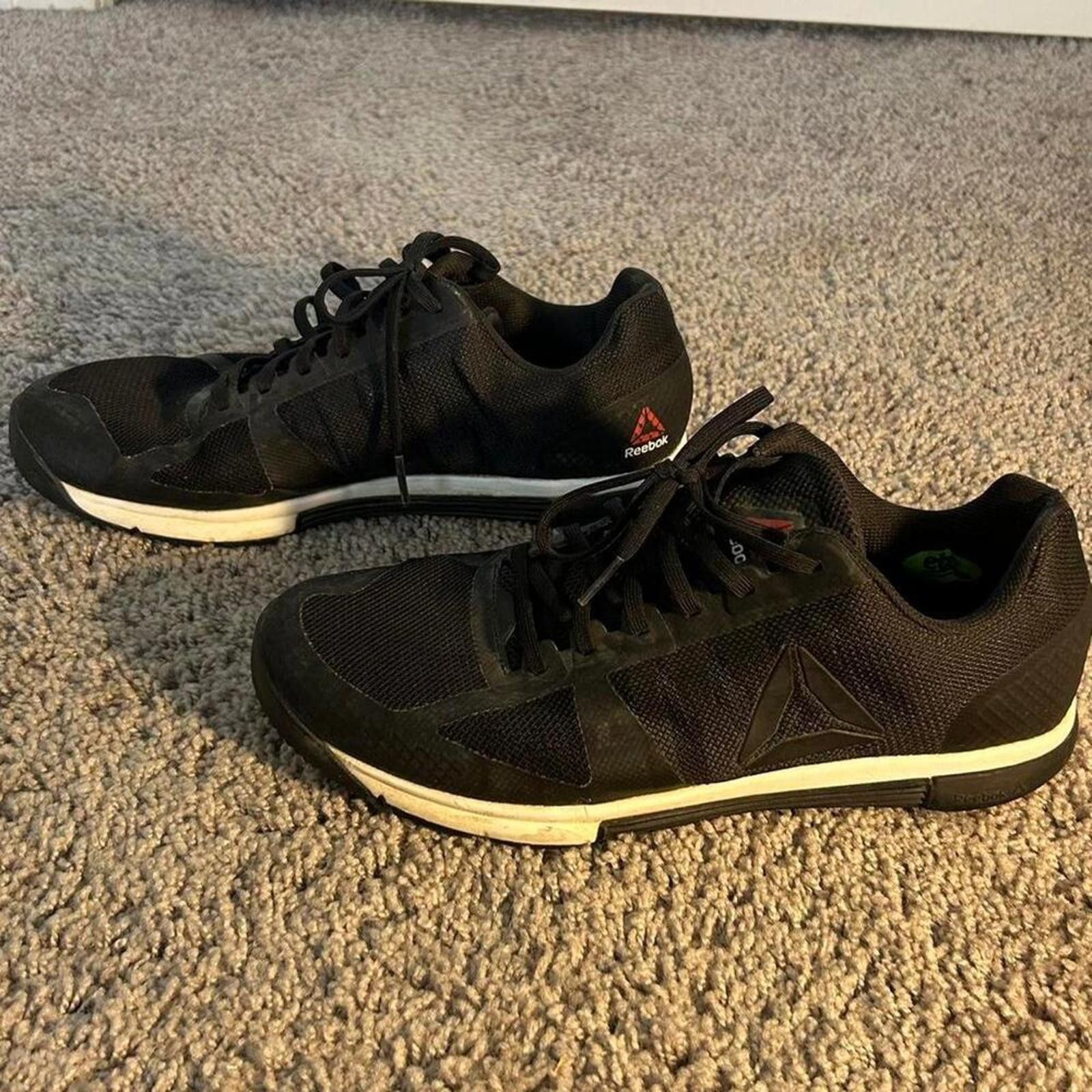 Reebok Mens black reebok speed tr Size US 8.5 / EU 41-42 - 3 Thumbnail