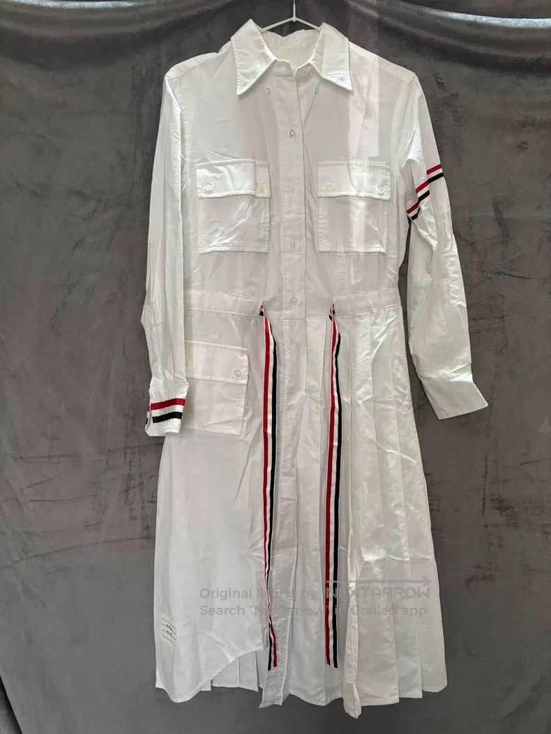 Thom Browne Thom Browne Pleated Dress Size XS / US 0-2 / IT 36-38 - 1 Thumbnail