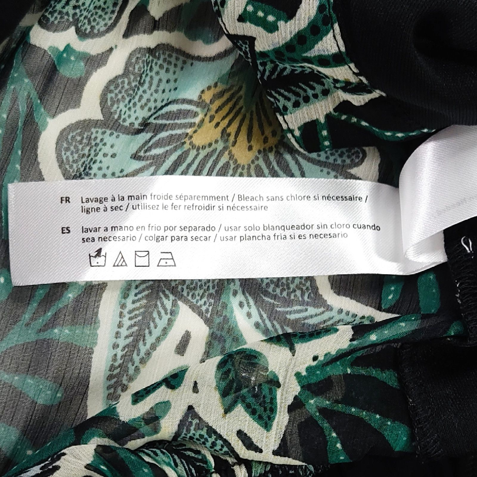 Other Band of the Free Bonnie Emerald Floral Bodysuit S NWT Size S / US 4 / IT 40 - 9 Thumbnail