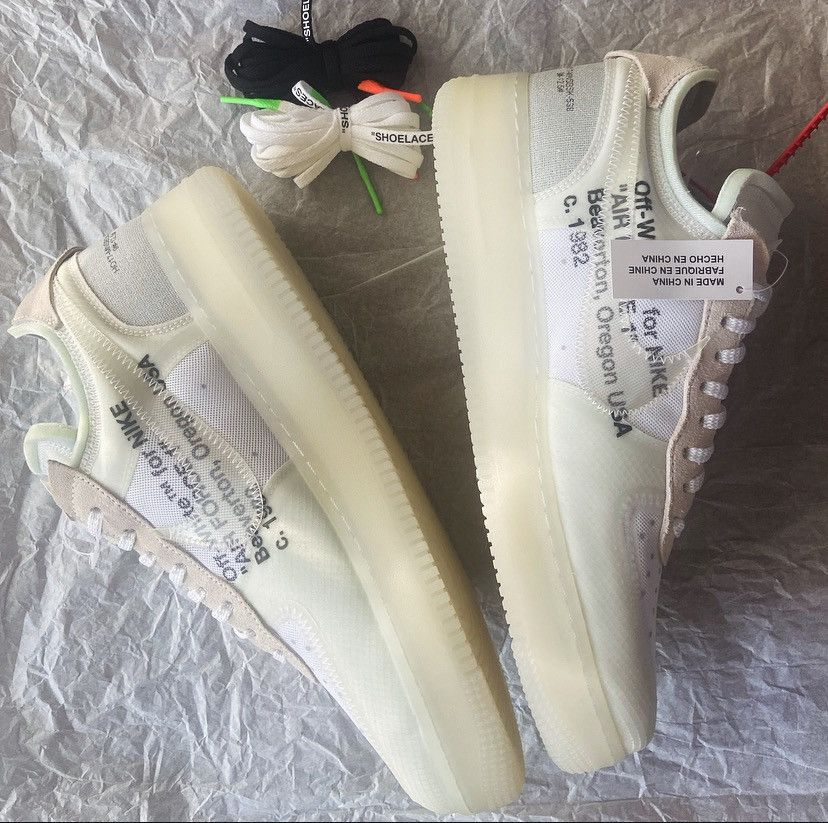 Nike Nike Off-White Air Force 1 (The Ten) Size US 12 / EU 45 - 2 Thumbnail