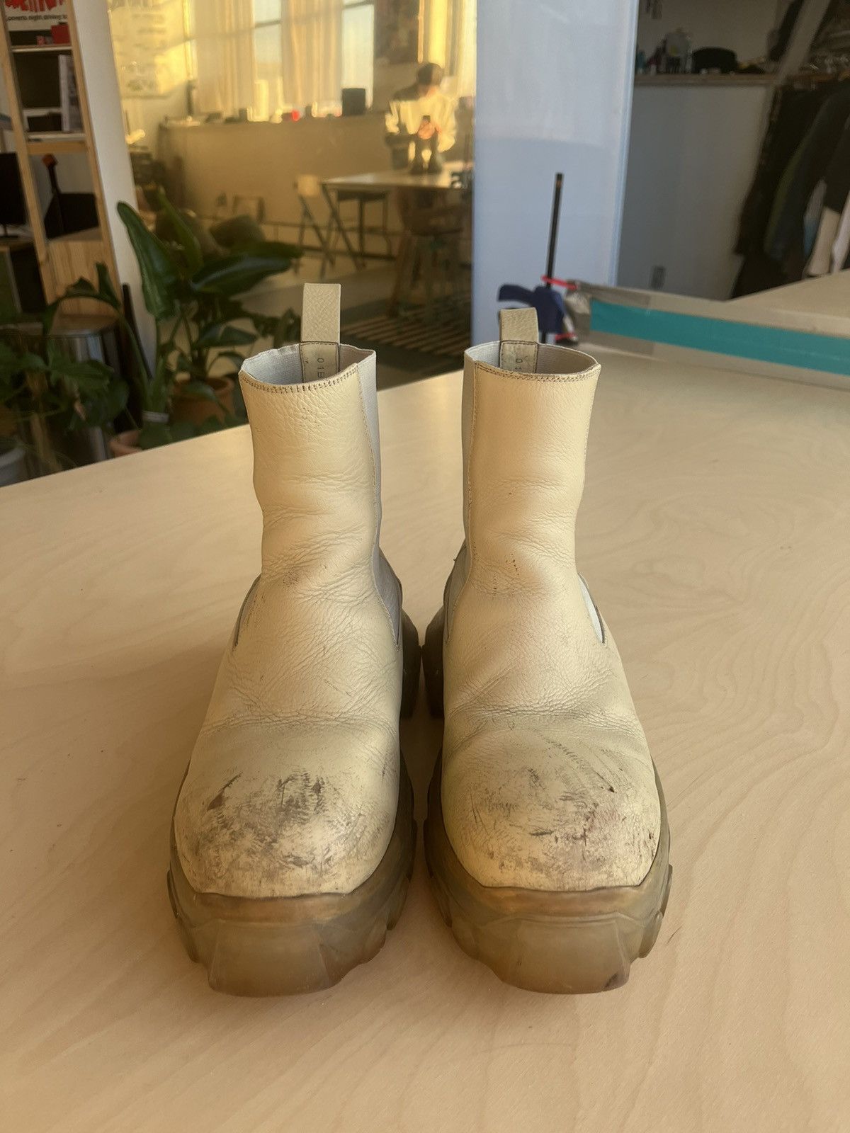 Rick Owens Bozo Tractor Boots 40 EU Size US 8 / EU 41 - 4 Thumbnail
