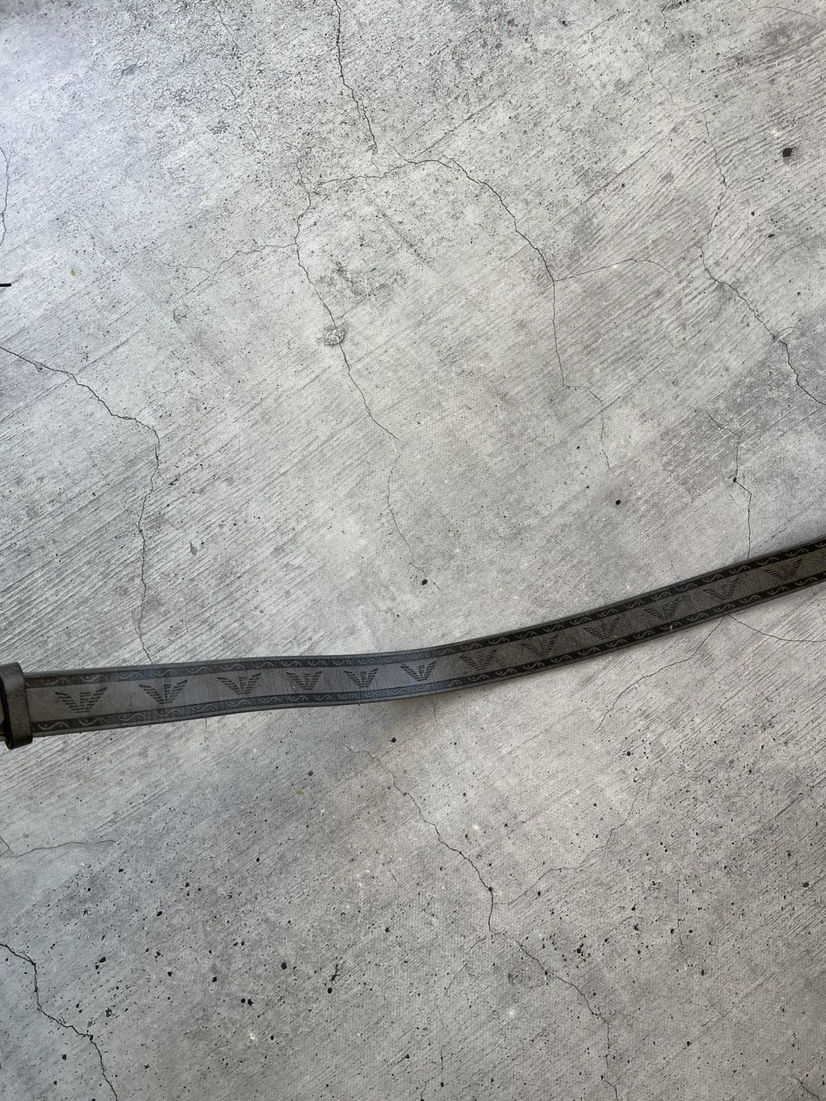 Armani Armani Vintage Belt Distressed USA STYLE AFFLICTION Y2k Size ONE SIZE - 5 Thumbnail